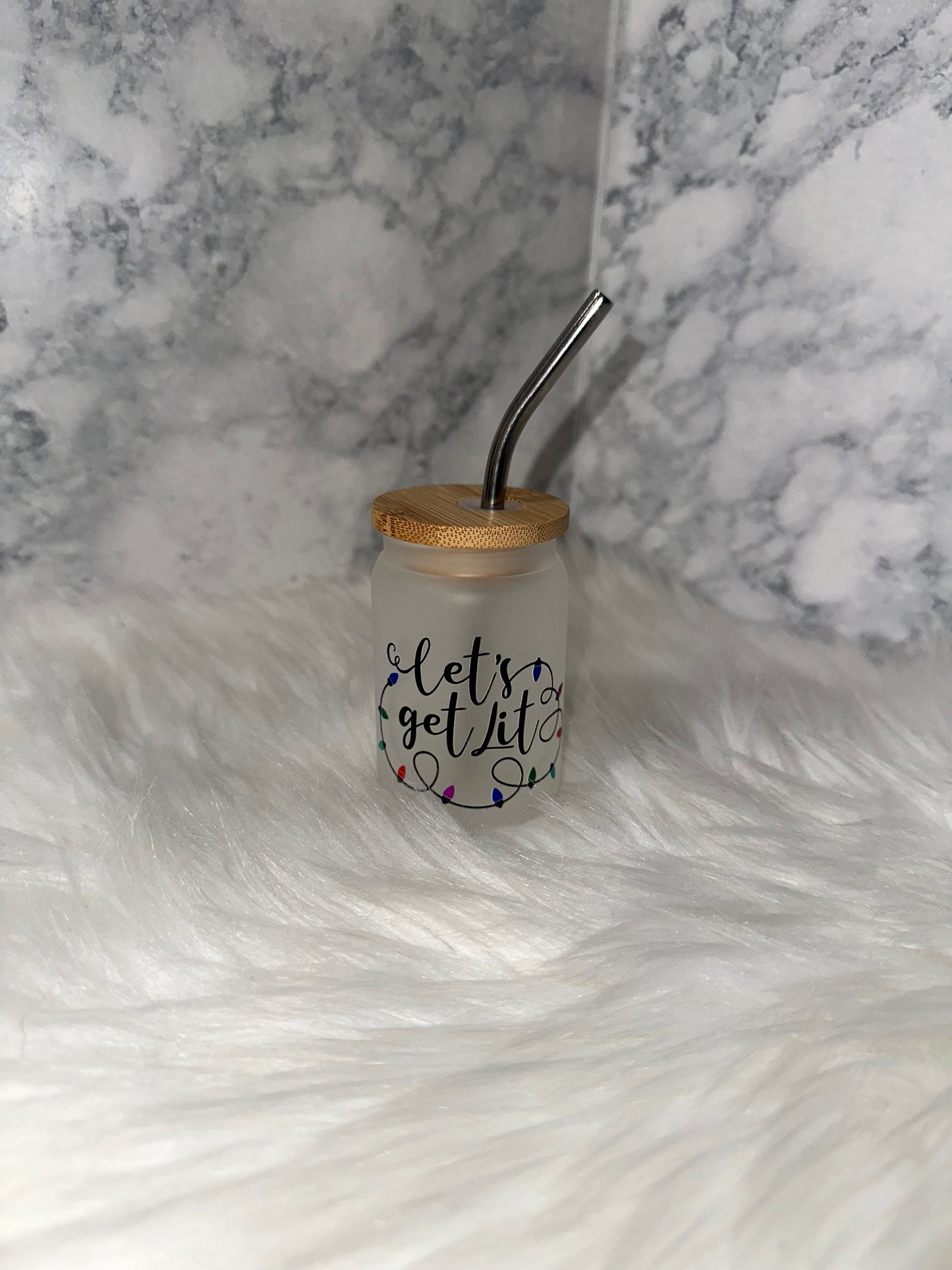 3.5 ounce Sublimation Frosted Mini Tumbler