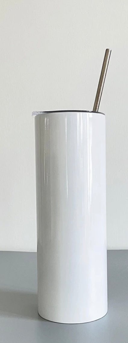 20 oz Straight Skinny Straight Sublimation Tumbler