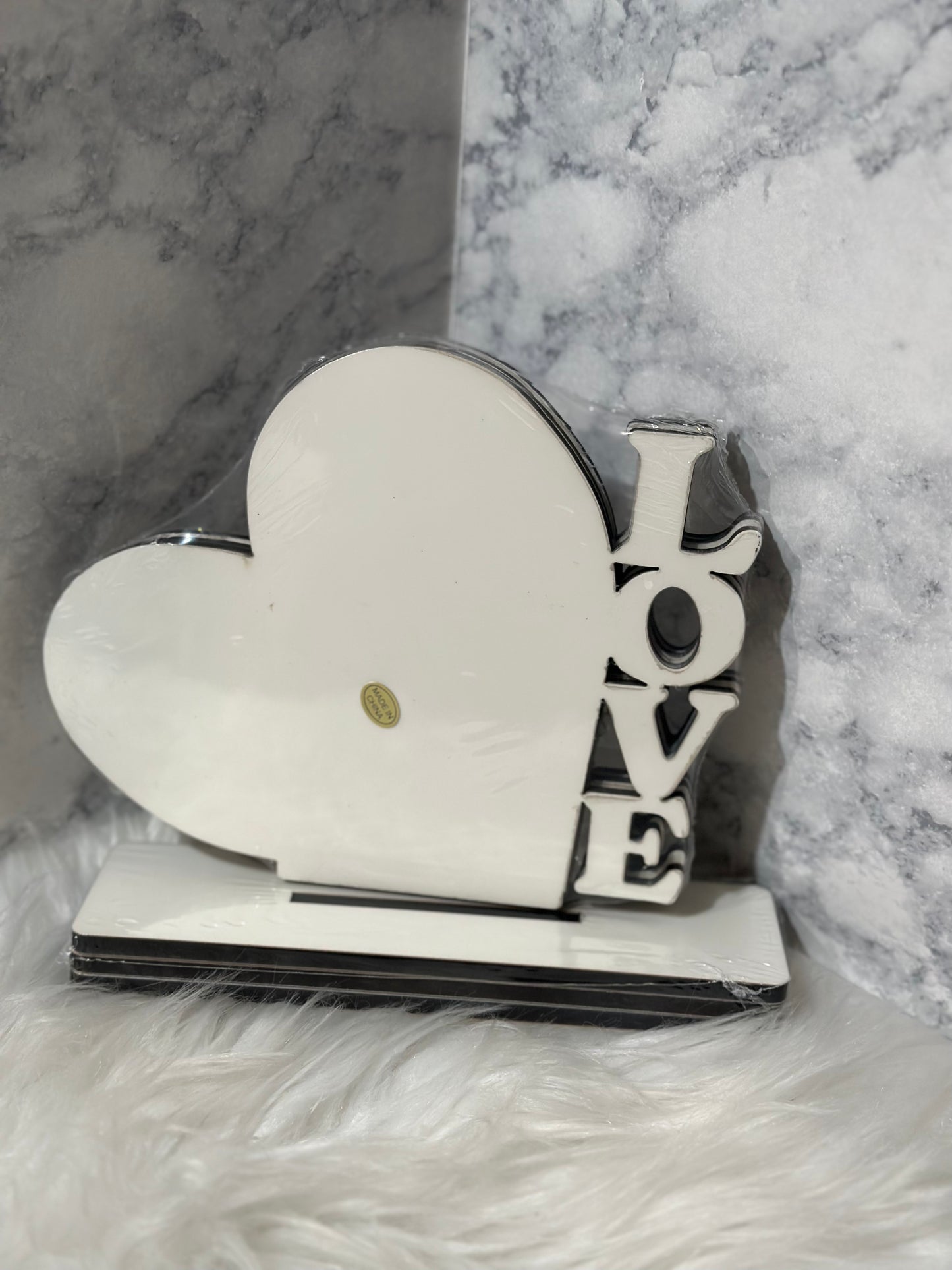 Love Sublimation picture Frame